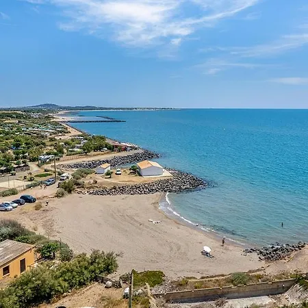 Carabasse Plage. Campingplatz